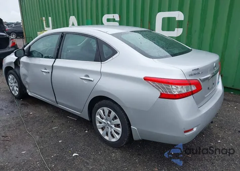 2013 Nissan Sentra Sv из США, поврежденный, VIN 3N1AB7AP2DL667523